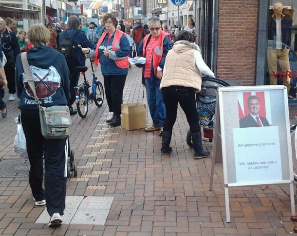 Kraampje op de zaterdagmarkt